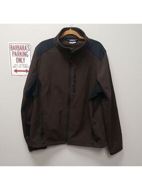 BLACK DIAMOND MENS SOFT SHELL WITH FLEECE JACKET SZ XXL